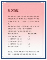 住房公积金贷款额度如何确定？计算方法及条件全解析