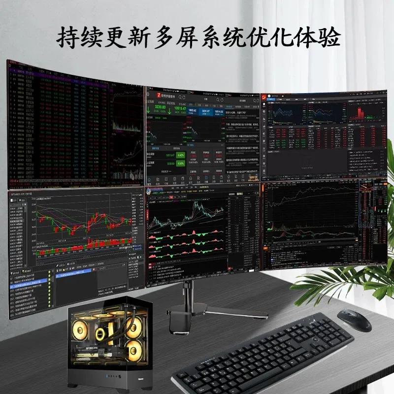 炒股的电脑2个显示器_牛市A股投资热潮_炒股装备外设市场分析