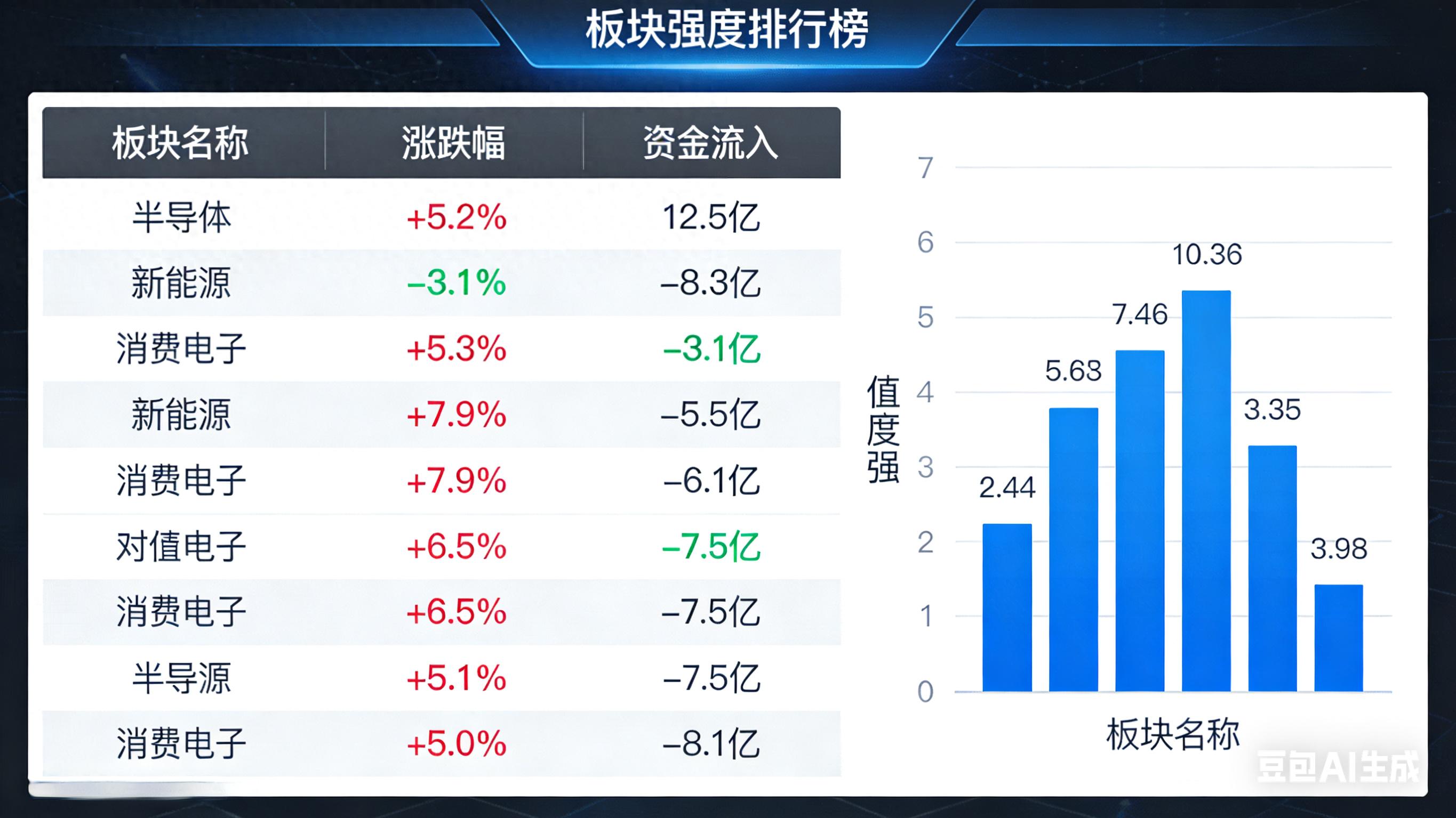 资金流向强度判断_板块强度排行_炒股软件实战操练大全